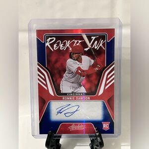 2022 Panini Absolute Ronnie Dawson Rookie Ink Auto Card #AKI-RD #13/75 - Mint
